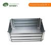 Canteiro de ferro galvanizado para jardinagem externa, plantio de vegetais, fundo de canteiro, caixa de plantio de metal, chapa galvanizada, canteiro de jardim