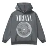 Sudadera Trendy Retro Americana Nirvana para Otoño e Invierno 2025 para Hombres y Mujeres, Nueva Chaqueta con Capucha de Calle para Otoño e Invierno