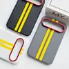 Adecuado para funda de teléfono Huawei Pura X View, funda protectora de cuero a rayas genial para puraxview con bordes micro-mate