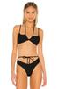 Traje de baño bikini dividido para mujer, bragas con almohadillas de pecho desmontables