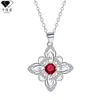 Kamanqi Comercio Electrónico Transfronterizo Moda Europea y Americana Collar de Nudo Celta Cadena para Clavícula de Mujer Regalo del Día de la Madre