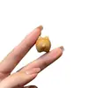 Marfil natural talla de fruta cerdo que se tira pedos accesorios pulsera de mano diy accesorios de texto para jugar