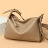 Bolso de Mujer Simple de Moda Versátil de Gran Capacidad Nuevo Bolso de Hombro Textil Comercio Exterior Bandolera Patrón Lichi Bolso Tote para Mujer