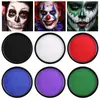 Nova Tinta Facial 30g Tinta Corporal Solúvel em Água Pigmento Pasta de Tinta Facial Pigmento para Maquiagem de Halloween Natal