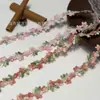 Nueve Colores Nuevo Estilo Chino Estilo Nacional Flor Pequeña Encaje Bordado Soluble en Agua Adorno Accesorios para Ropa Tela Joyería Accesorios para Collares