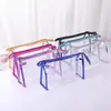Bolsa Transparente para Cosméticos de Venta Caliente Transfronteriza, Gran Capacidad, Bolsa de Tocador de PVC, Bolso Impermeable, Bolsa de Almacenamiento para Manos, Bolsa de Almacenamiento para Viaje
