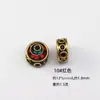 Cuentas Espaciadoras de Nube de Mantra Nepalí de Seis Sílabas DIY Pulsera de Ágata Cuentas de Madera 108 Cuentas Cuentas Espaciadoras de Nube