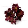 Flores Artificiales con Bordes Quemados, Hortensia, Flores Falsas, Materiales para Manualidades, Accesorios para Tocados Florales Hechos a Mano, Decoración Floral para Caja de Regalo