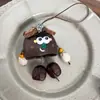 Collar Trenzado de Cuerda con Perlas de Piedra Natural para Mujer, Cadena para Clavícula de Piedra Ojo de Tigre Estilo Chino Nuevo Vintage, Accesorio Largo Colgante para el Cuello con Manchas