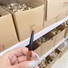 Pincel para Sombra de Ojos Cola de Lobo Amarilla Detalle Pequeño Almendra hasta el Párpado Inferior para Iluminar los Detalles del Ojo y el Rabillo del Ojo Pelo de Animal de Cangzhou