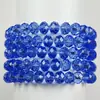 Pulseira de cristal de oliva vidro 6X8MM placa de cálculo joia para combinar com roupas venda quente transfronteiriça comércio exterior