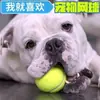Pelota de juguete para perro, duradera y resistente a la masticación, para cachorros pequeños y uso en exteriores, adecuada para perros grandes y Malinois, para afilar los dientes y entrenamiento de perros