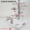 Estante de tejido multifuncional de cuerda tejida a mano, banco de trabajo fijador DIY, estante para herramientas de enrollado de borlas de tejido de cuerda