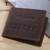 Estuche de Cuero Personalizado de Fábrica Estilo Retro para Licencia de Conducir de Vehículo a Motor, Simple Estuche de Cuero Resistente al Desgaste para Documentos de Conducción