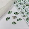 Wuzhou K9 Super Brilhante 6X10 Strass em Forma de Ovo de Pombo 1:1 Réplica de Acessórios para Nail Art Huazi Pontiagudos de Fundo Decorativo DIY