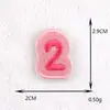 Parche de Bordado de Dibujos Animados Digitales 0-9 DIY Nombre Número de Teléfono Insignia Accesorios para Zapatos y Sombreros Pegatina de Tela Adhesiva