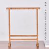 Portalápices colgante creativo para pinceles Cuatro Tesoros del Estudio Retro Madera maciza Bambú Soporte para pinceles Almacenamiento de escritorio para estudiantes Maoshihai