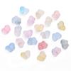 10*7 cuentas acrílicas a juego con degradado de color dorado, mariposa casera, accesorios de joyería para hacer tú mismo, cadena de cuentas manual, colgante para bolsa, cuentas sueltas