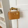 2026 Nuevo Modelo Bolso de Hombro para Viajes Diarios, Bolso de Mano Texturizado, Bolso Cruzado, Suave Bolso de Mano Tipo Caja Estilo Chanel