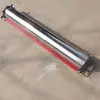Trator de guidão com cultivador rotativo e rolo compactador, rolo compactador de solo em aço inoxidável, rolo agrícola universal tipo novo