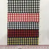 Fábrica de Origem Tecido Xadrez Tingido na Massa Vestido Roupas Infantis Moda Tecido de Camisa Material Fabricante Atacado
