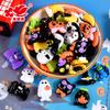 Calabaza de Halloween Promocional Calavera Fantasma Accesorios de Resina Hechos a Mano Material DIY Carcasa para Teléfono Móvil Imán para Refrigerador Diadema para el Cabello