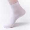 Calcetines de hombre de media caña de primavera y verano de malla de fibra de bambú transpirables y absorbentes del sudor, calcetines finos de negocios Tanfei para hombre al por mayor
