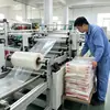 Sacos OPP 20-30cm em estoque, sacos autoadesivos para embalagem de roupas, sacos plásticos transparentes de boca chata com adesivo autosselante