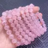 Pulseira de Cristal de Morango Natural Donghai DIY Contas Redondas E-commerce Transfronteiriço Mais Vendido Contas Soltas para Homens e Mulheres Atacado de Fábrica