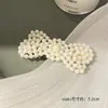 Pinza de Pelo a Cuadros Nueva de Otoño e Invierno Pinza de Pelo sin Costuras para Mujer Pinza de Una Palabra Pinza para Flequillo Pinza Lateral de Pato Pinza para Adorno de Cabeza