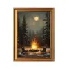 Arte de pared de lujo estilo francés, popular y exclusivo de Amazon, para salas de estar, dormitorios, comedores y recibidores; pinturas al óleo vintage con marcos para fines decorativos