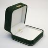 Caja Redonda Etiqueta Dorada, Caja de Regalo para Joyería de Alta Gama con Tapa Abatible, Caja para Anillo de Jade, Fabricante de Cajas de Embalaje para Joyería de Pulsera