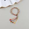 Reencarnación Básica Cuerda de Mano Trenzada Terminada Paquete de Material Trenzado Video Tutorial de Entrega Pulsera para Pareja Novia