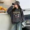 Nueva moda de otoño para niñas: sudadera de dibujos animados elegante y linda con cuello redondo para niñas pequeñas y niños pequeños, adecuada para primavera y otoño