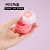 Caixa de Embalagem de Viagem de Silicone Rosa Personalizada da Amazon, Frasco Vazio Conveniente para Embalagem de Cosmético Limpador Facial, Creme Facial