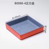 Ruoxuan melamina bicolor tipo porcelana vajilla para restaurante de hotpot plato para barbacoa de mesa plato para barbacoa de res tazón para verduras cubo para condimentos