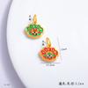 Fuerte retención de color Pulsera de candado ruyi de oro de Vietnam accesorios DIY galvanoplastia tejido a mano cuerda de mano accesorios de joyería de oro