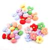 Pajarita de conejo, flor de cinco pétalos, accesorios de resina para manualidades, accesorios para el cabello para niños, banda de goma, material para manualidades, pegamento, funda para teléfono