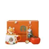 Temporada de Graduación Souvenir para Maestro Cerámica Taza de Café Starbucks Caja de Regalo Set