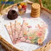 Guardanapos Gesang com Estampa Floral Amazon Guardanapos para Restaurante Ocidental Venda Quente Transfronteiriça Guardanapos de Papel Polpa de Madeira Pura