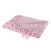 Manta Amazon Manta para Siesta Color Sólido Chenilla Flecos Enrollados a Mano Manta Decorativa Manta para Sofá Manta de Oficina