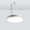 Lámpara Colgante Redonda LED para Restaurante, Súper Brillante, Adecuada para Salón de Belleza, Barbería, Sala de Mahjong y Juegos, Diseño Simple para Jardín de Infantes y Gimnasio