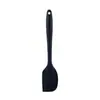 Cepillo pequeño de silicona raspador pequeño para mantequilla cepillo para aceite espátula espátula cepillo integrado cepillo para salsas de cocina BBQ transparente para hornear