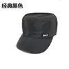 Sombreros Casuales para Exteriores de Primavera y Otoño para Hombres de Mediana Edad Sombreros Planos de Seda para Hombres Protección Solar Casual Transpirable de Primavera y Verano Gorras de Béisbol