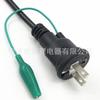 Cabo de alimentação PSE Plug PSE Cabo de plugue japonês Cabo de plugue de luz de planta Cabo de plugue de luz médica Clipe de rabo de cabelo japonês