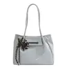Bolso de axila de cuero suave de gran capacidad, color sólido, texturizado, para mujer, estilo vintage de principios de otoño, para ir al trabajo, de hombro, de alta gama