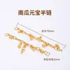 Cadena de extensión de acero de titanio, pulsera de perlas ajustable, cadena de extensión para collar, cadena para clavícula, cadena de cola, accesorios de cadena con cierre de langosta