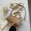 Bolso de Diseño de Nicho Texturizado para Mujer 2023 Nuevo Moderno Color de Contraste Bolso Cuadrado Pequeño de Hombro Estilo Occidental Portátil Bolso Cruzado