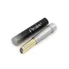 Tubo cosmético delgado para lápiz labial vacío, superficie redonda brillante, inyección de microdestellos, material de empaque para tubo de lápiz labial