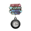 Reloj de Bolsillo Clásico de Enfermera y Doctor de Hospital con Apariencia Personalizada y Práctico Clip Retráctil para Insignia Colgante de Pecho